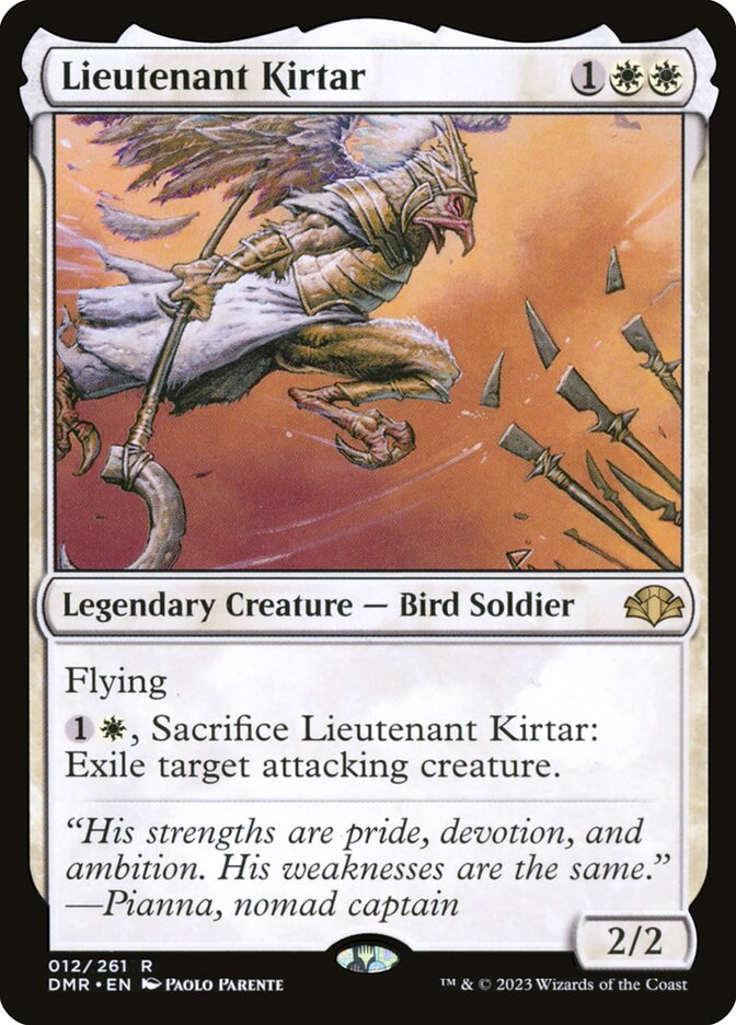 Lieutenant Kirtar 12/261 (Dominaria Remastered)  | Good Games Morley