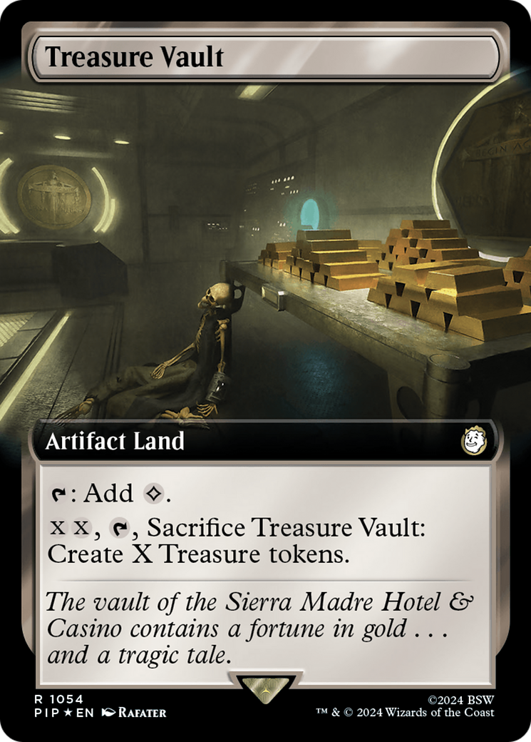 Treasure Vault (Extended Art) (Surge Foil) [Fallout] | Good Games Morley