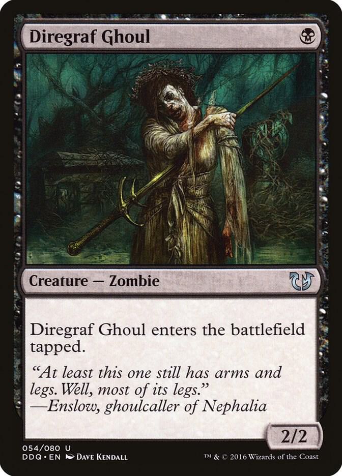 Diregraf Ghoul 54 (Duel Decks: Blessed vs. Cursed)  | Good Games Morley