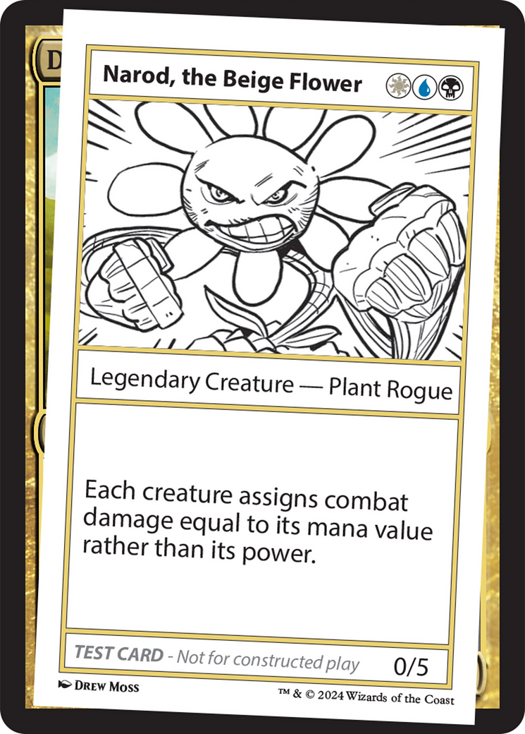 Narod, the Beige Flower [Mystery Booster 2 Playtest Cards] | Good Games Morley