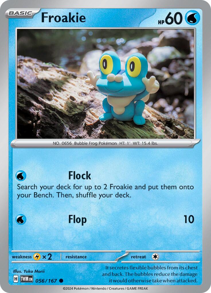 Froakie (056/167) [Scarlet & Violet: Twilight Masquerade] | Good Games Morley