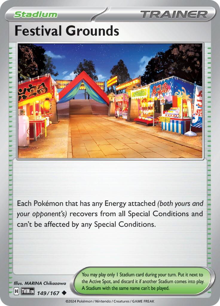 Festival Grounds (149/167) [Scarlet & Violet: Twilight Masquerade] | Good Games Morley