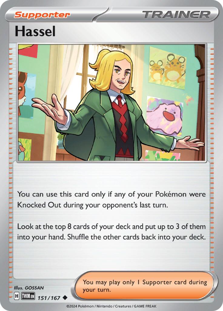 Hassel (151/167) [Scarlet & Violet: Twilight Masquerade] | Good Games Morley