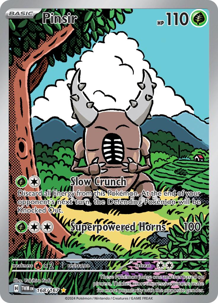 Pinsir (168/167) [Scarlet & Violet: Twilight Masquerade] | Good Games Morley