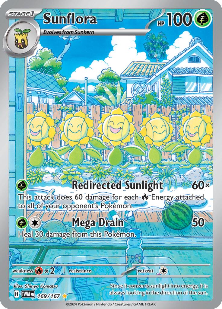 Sunflora (169/167) [Scarlet & Violet: Twilight Masquerade] | Good Games Morley
