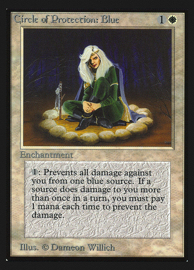 Circle of Protection: Blue [International Collectors' Edition] | Good Games Morley