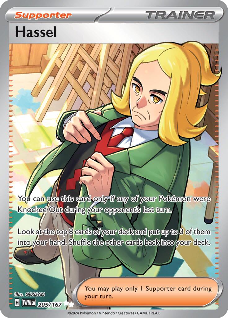 Hassel (205/167) [Scarlet & Violet: Twilight Masquerade] | Good Games Morley