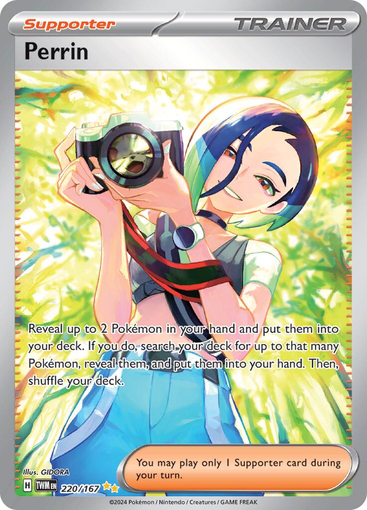 Perrin (220/167) [Scarlet & Violet: Twilight Masquerade] | Good Games Morley