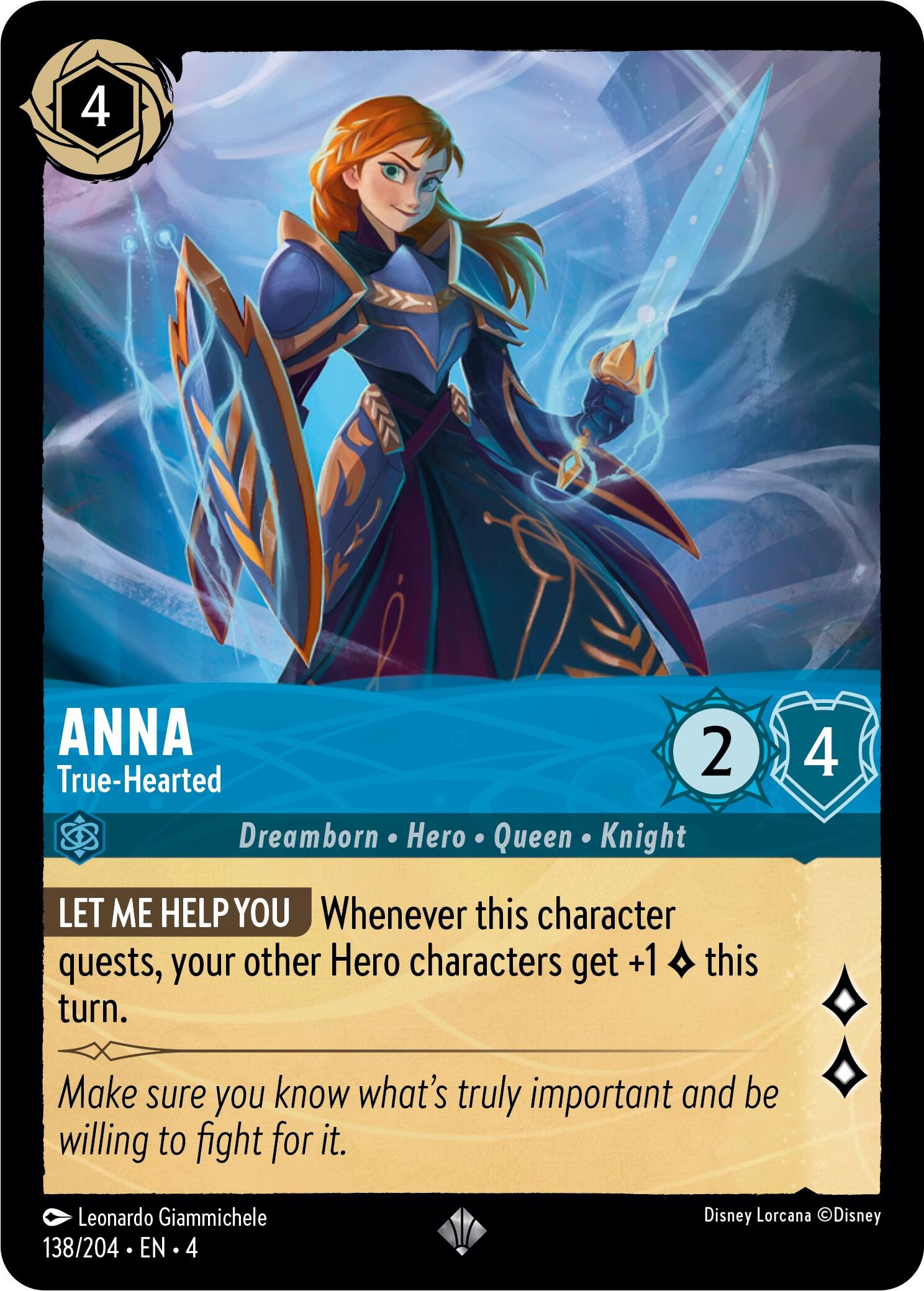 Anna - True-Hearted (138/204) [Ursula's Return] | Good Games Morley