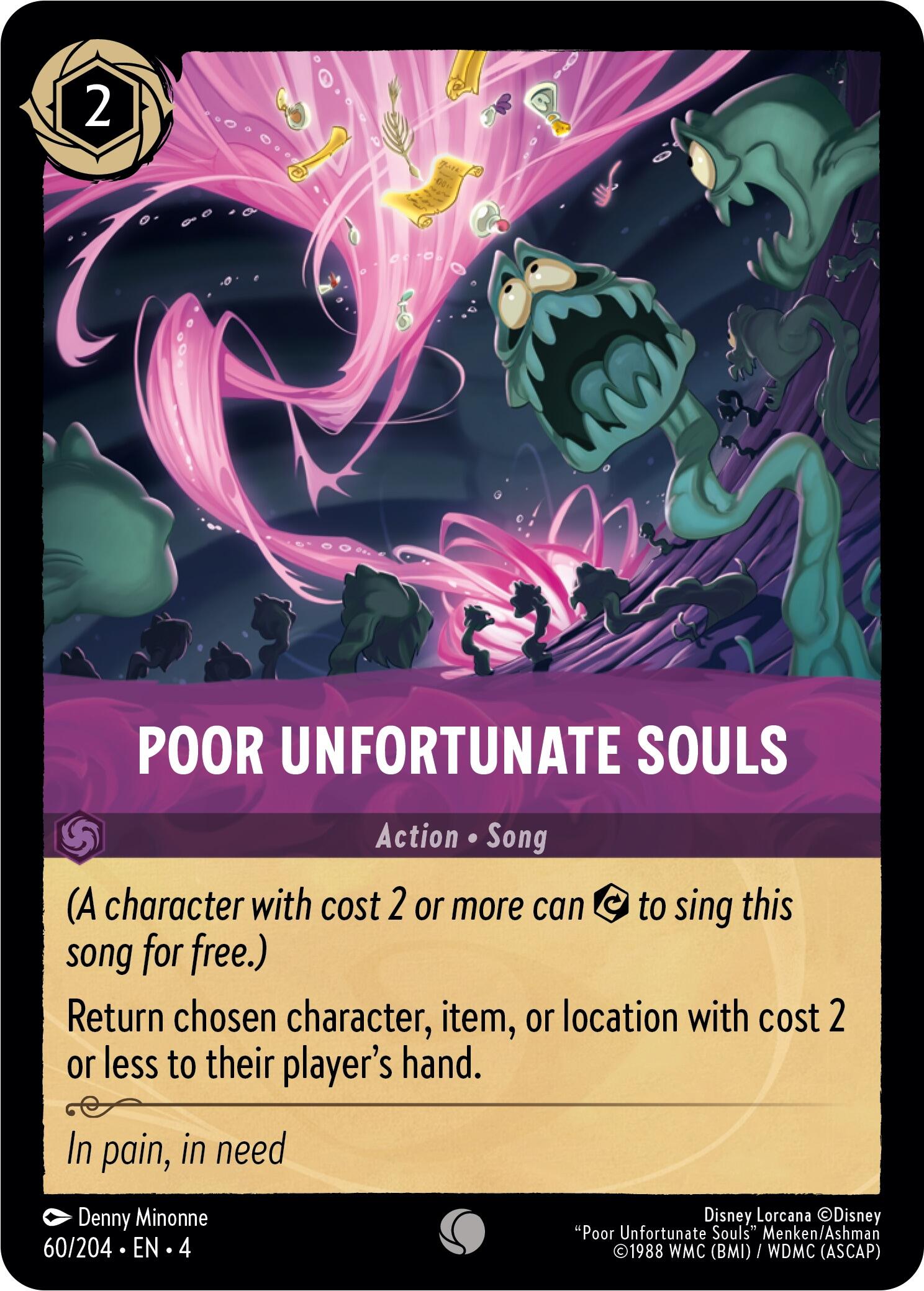 Poor Unfortunate Souls (60/204) [Ursula's Return] | Good Games Morley