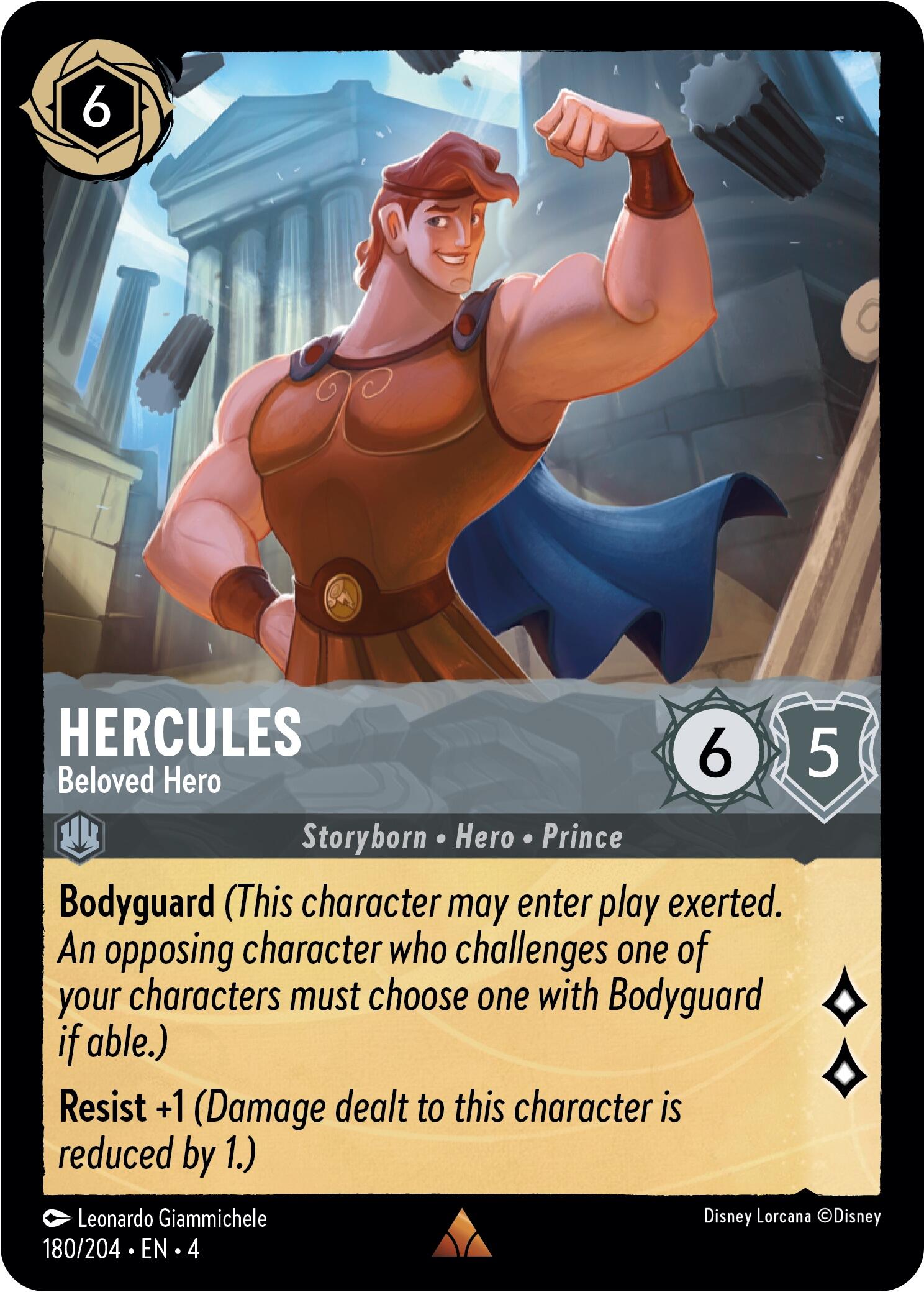 Hercules - Beloved Hero (180/204) [Ursula's Return] | Good Games Morley