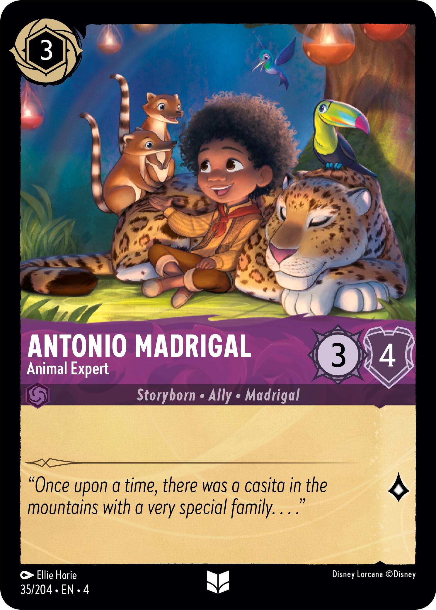 Antonio Madrigal - Animal Expert (35/204) [Ursula's Return] | Good Games Morley