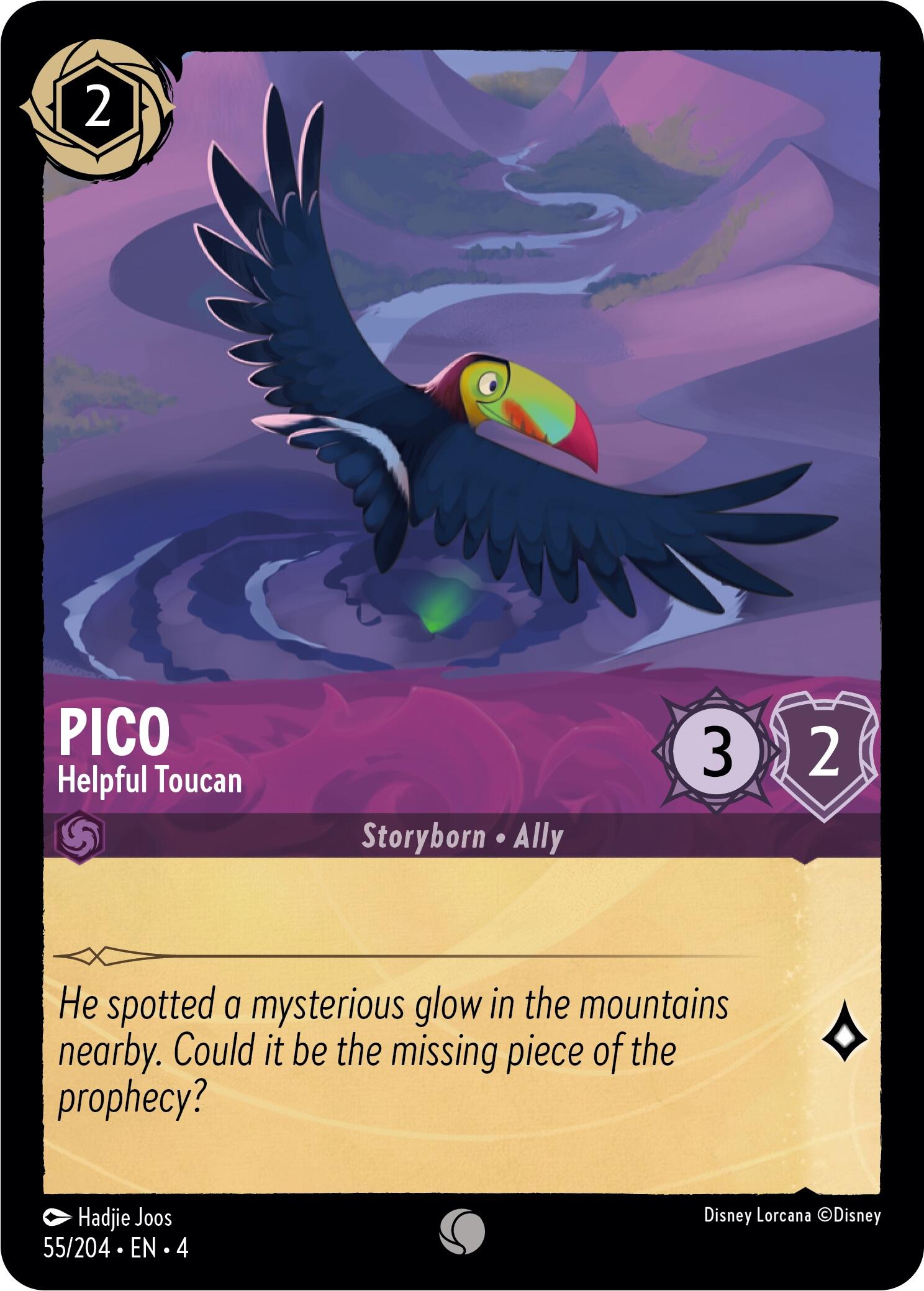 Pico - Helpful Toucan (55/204) [Ursula's Return] | Good Games Morley