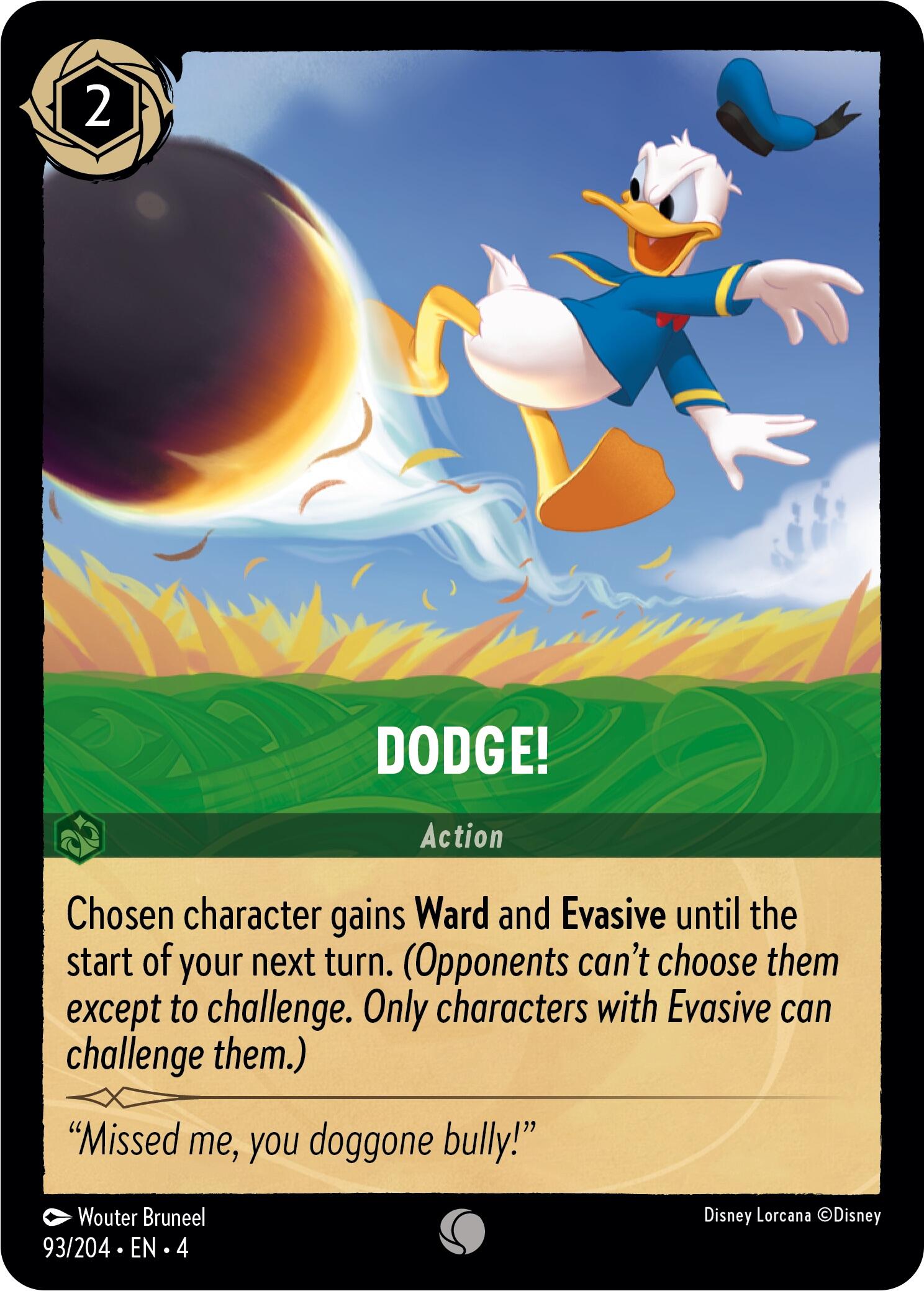 Dodge! (93/204) [Ursula's Return] | Good Games Morley