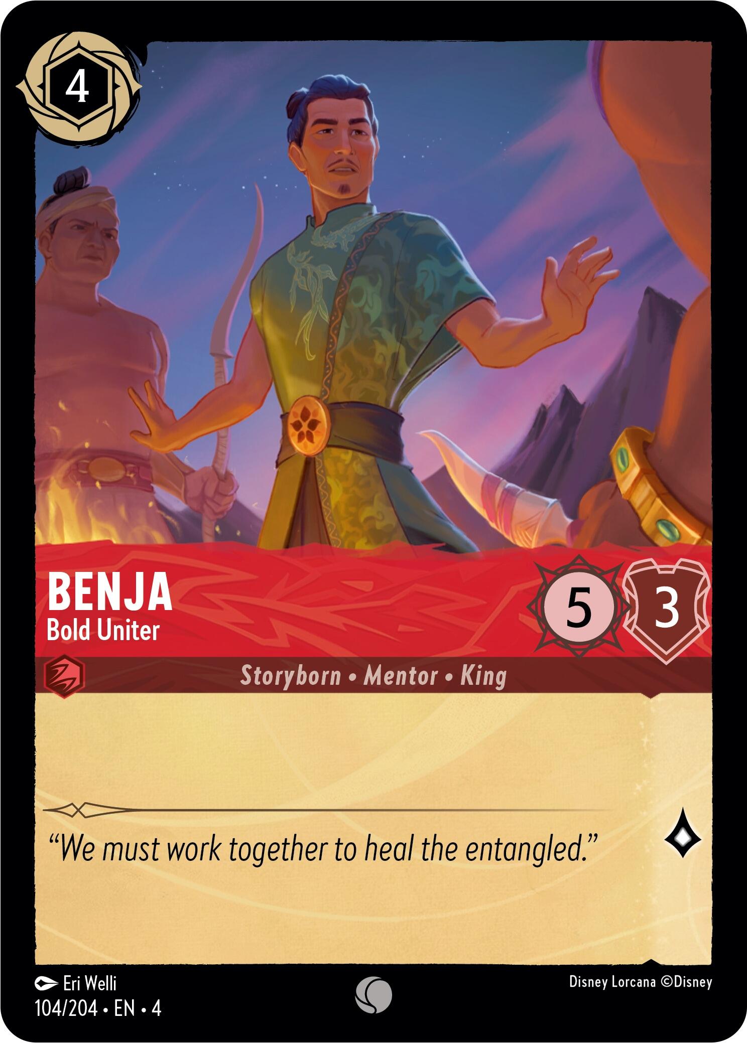 Benja - Bold Uniter (104/204) [Ursula's Return] | Good Games Morley