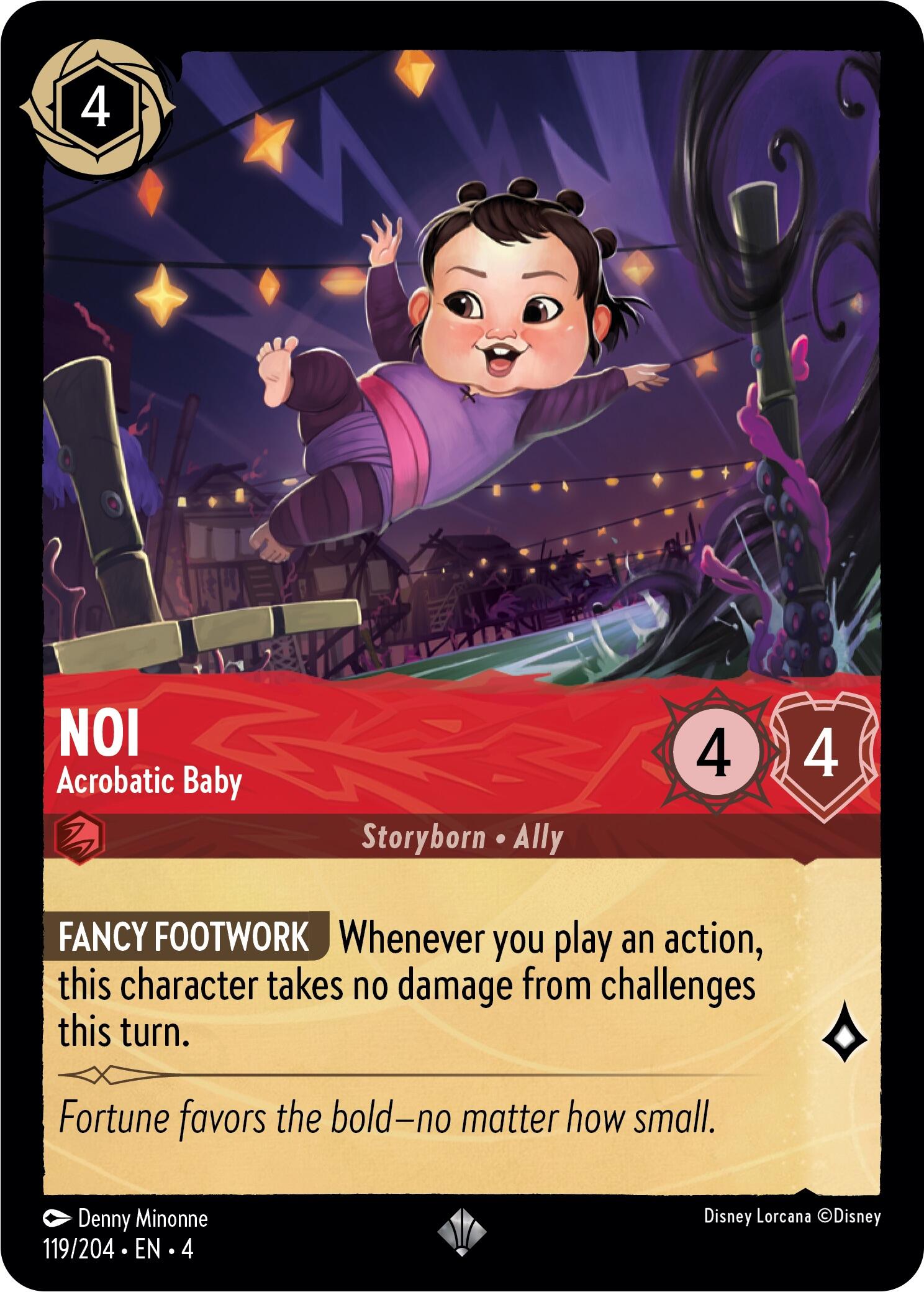 Noi - Acrobatic Baby (119/204) [Ursula's Return] | Good Games Morley
