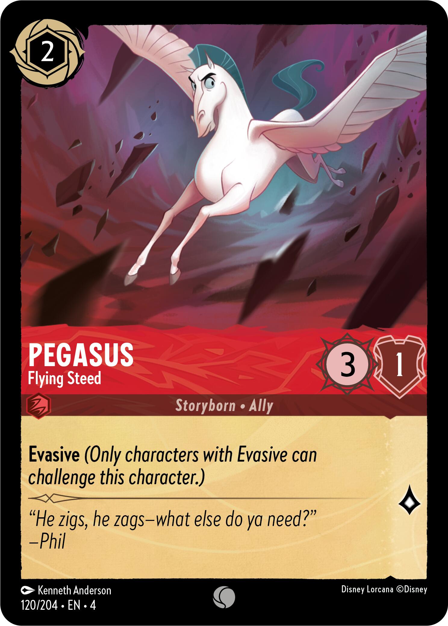 Pegasus - Flying Steed (120/204) [Ursula's Return] | Good Games Morley