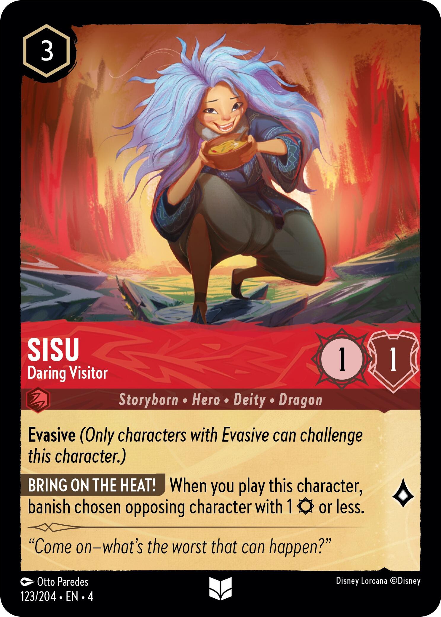 Sisu - Daring Visitor (123/204) [Ursula's Return] | Good Games Morley