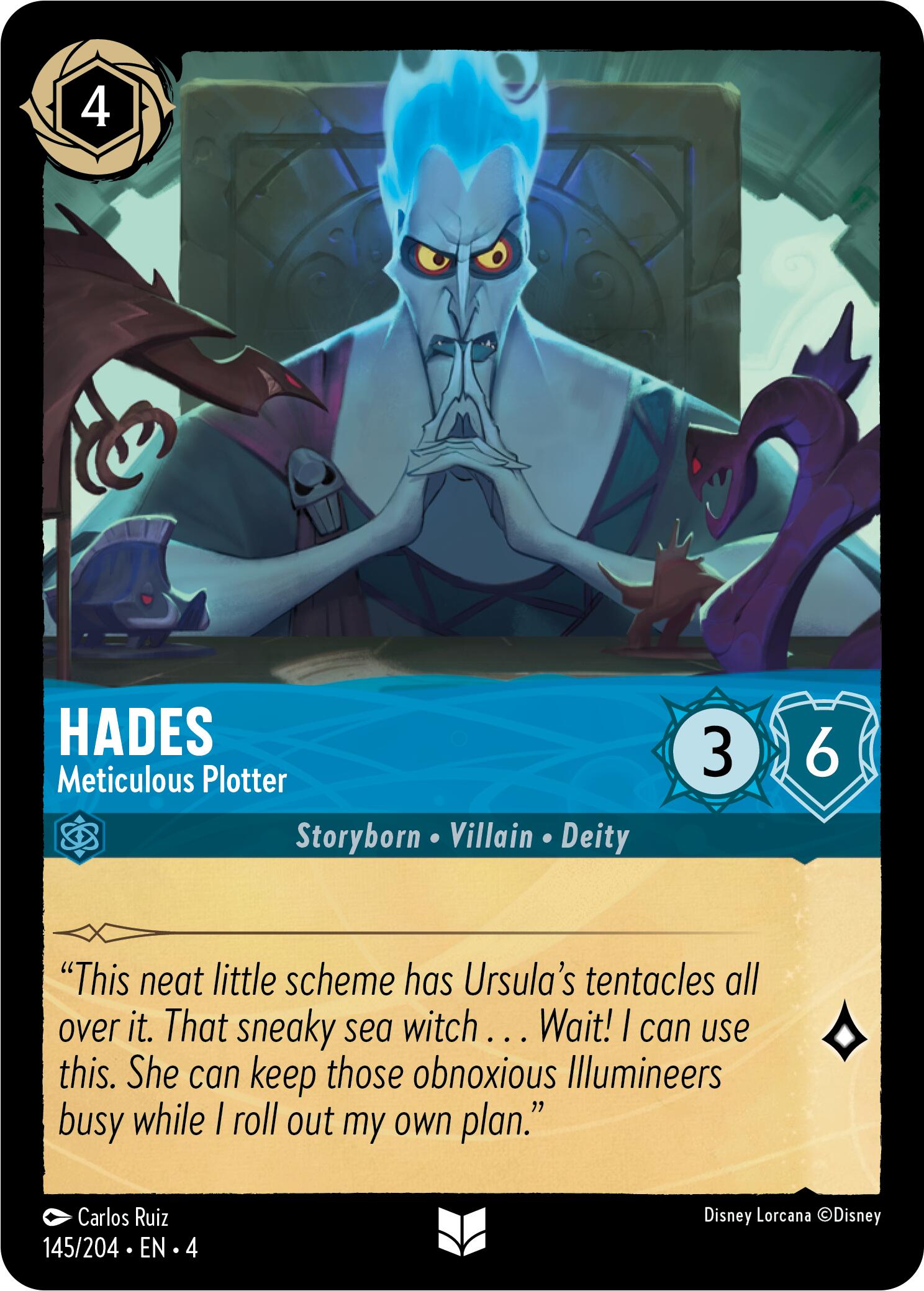 Hades - Meticulous Plotter (145/204) [Ursula's Return] | Good Games Morley