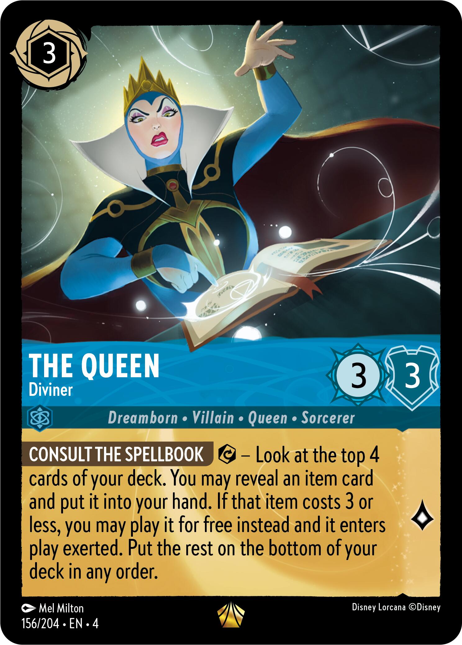 The Queen - Diviner (156/204) [Ursula's Return] | Good Games Morley