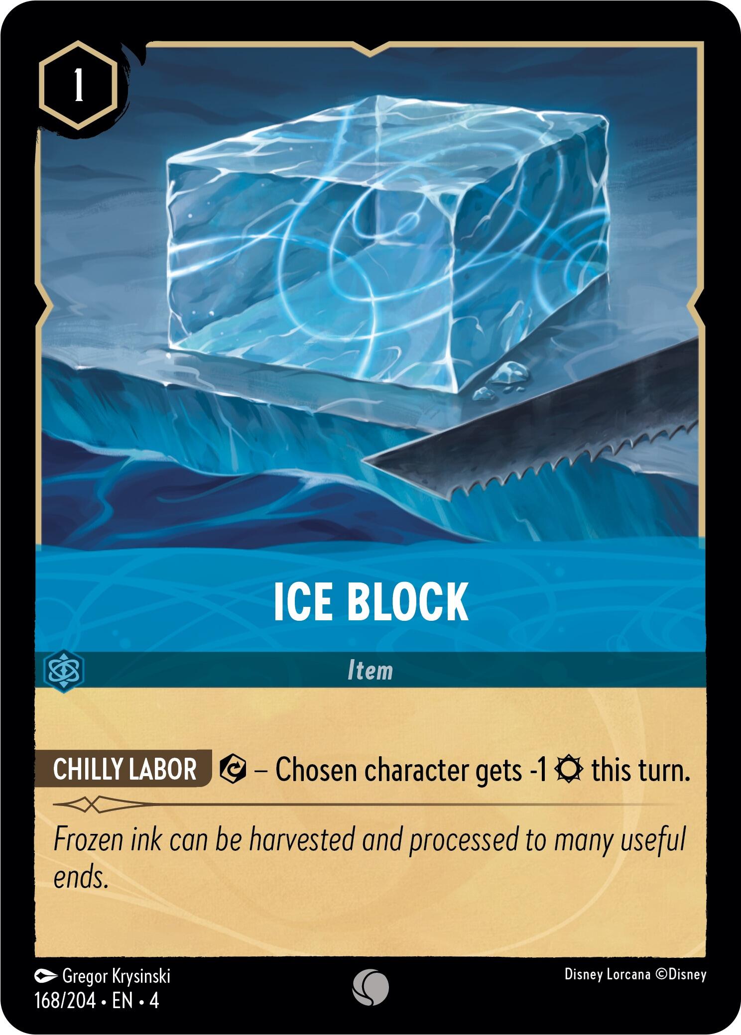 Ice Block (168/204) [Ursula's Return] | Good Games Morley