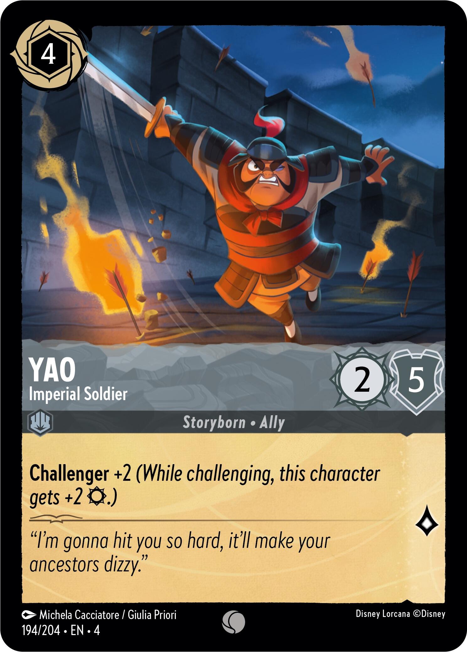 Yao - Imperial Soldier (194/204) [Ursula's Return] | Good Games Morley