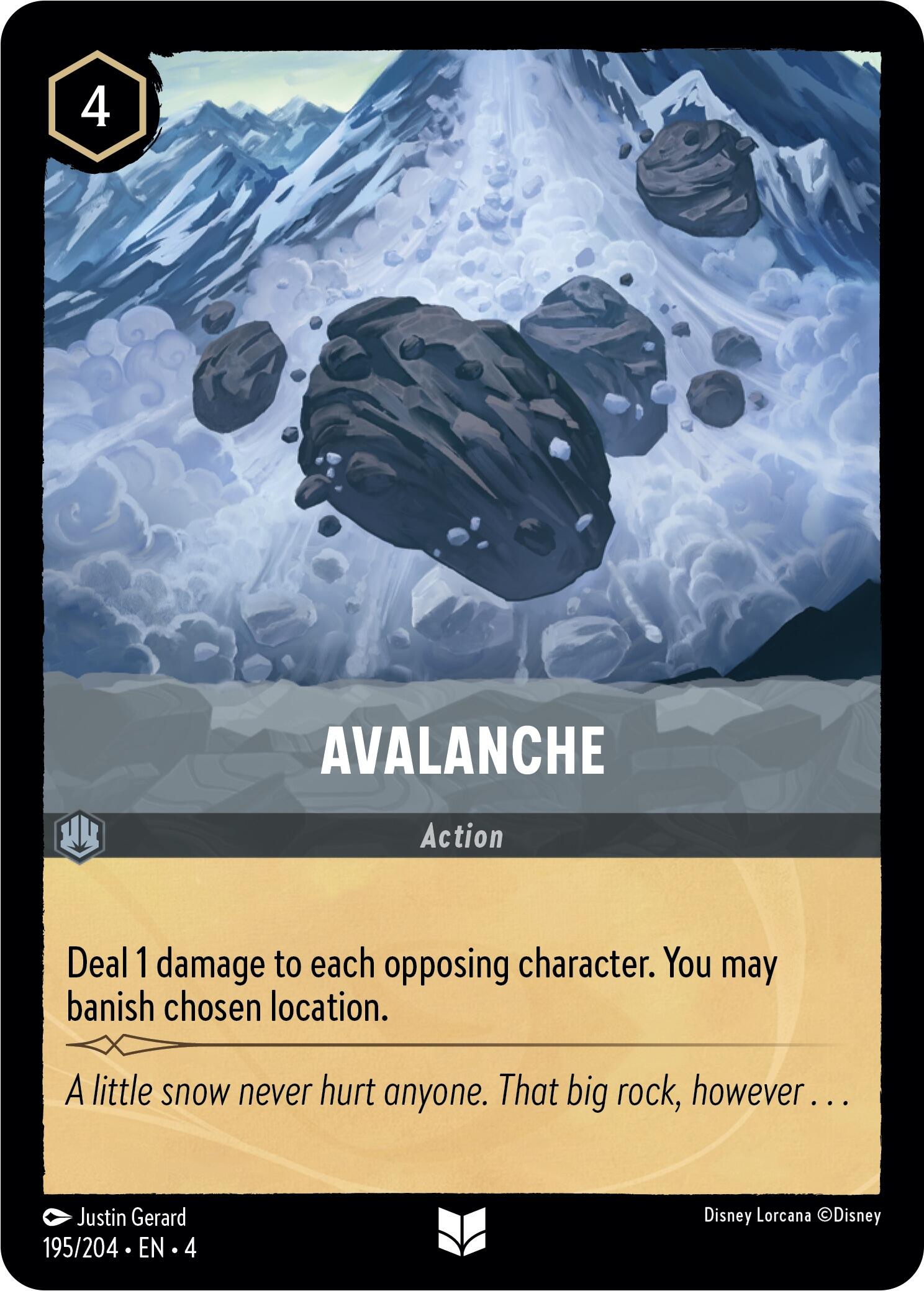 Avalanche (195/204) [Ursula's Return] | Good Games Morley