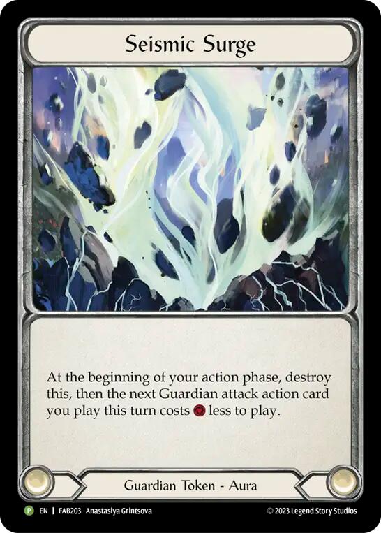 Seismic Surge (Cold Foil) [FAB203] (Promo)  Cold Foil | Good Games Morley