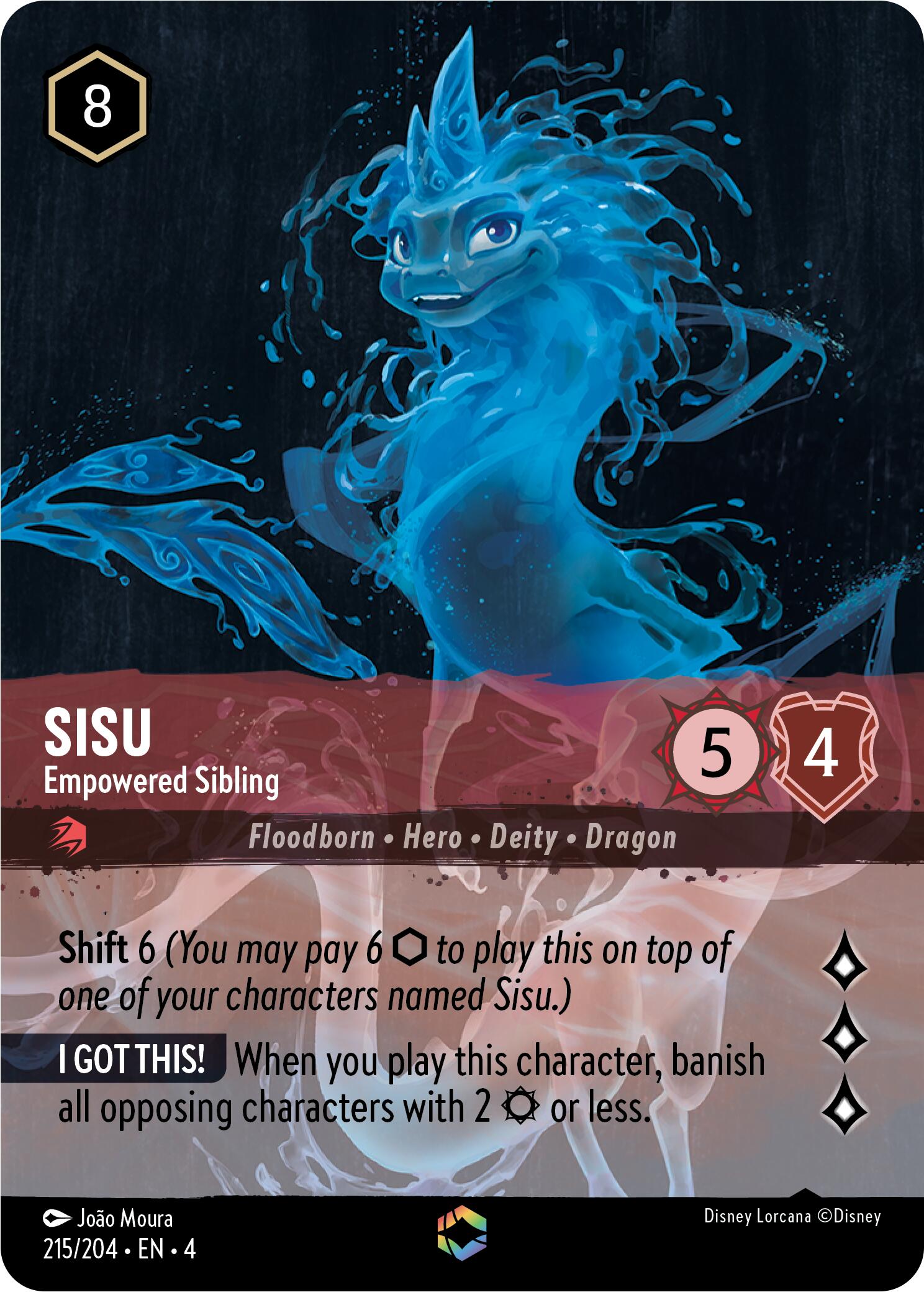 Sisu - Empowered Sibling (Enchanted) (215/204) [Ursula's Return] | Good Games Morley
