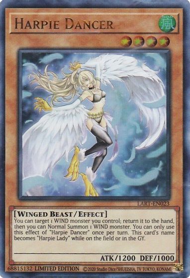 Harpie Dancer [LART-EN023] Ultra Rare | Good Games Morley