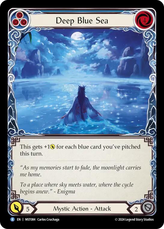 Deep Blue Sea [MST084] (Part the Mistveil)  Rainbow Foil | Good Games Morley