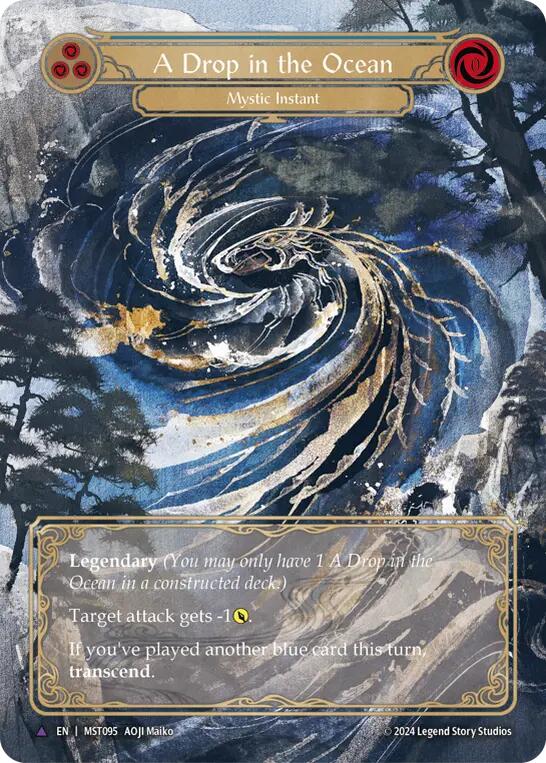 A Drop in the Ocean // Inner Chi (Marvel) [MST095] (Part the Mistveil)  Cold Foil | Good Games Morley