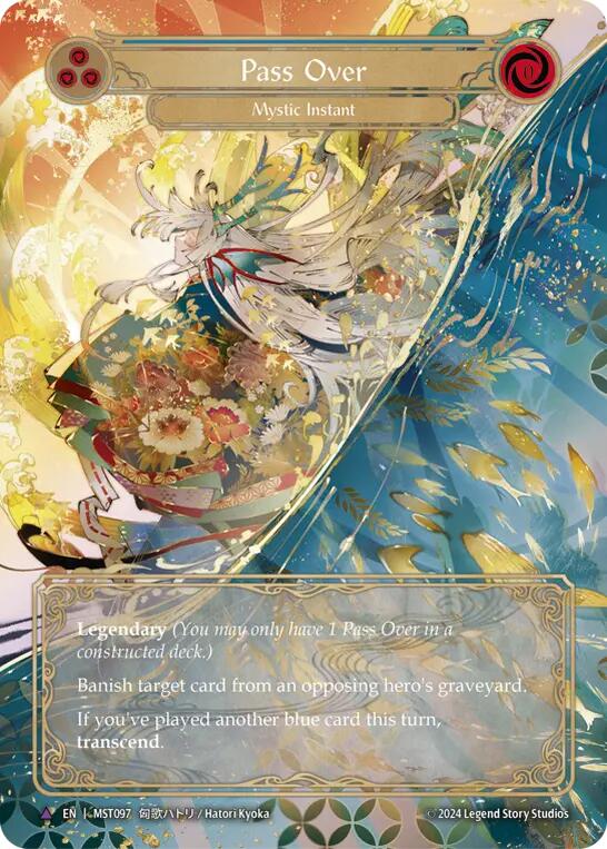 Pass Over // Inner Chi (Marvel) [MST097] (Part the Mistveil)  Cold Foil | Good Games Morley