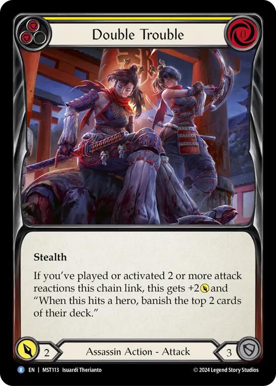 Double Trouble (Yellow) [MST113] (Part the Mistveil) | Good Games Morley