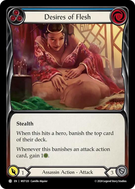 Desires of Flesh (Blue) [MST120] (Part the Mistveil) | Good Games Morley