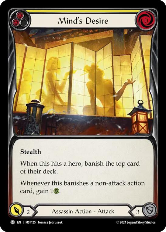 Mind's Desire (Yellow) [MST125] (Part the Mistveil) | Good Games Morley