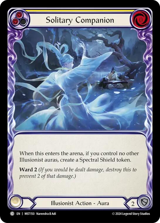 Solitary Companion (Yellow) [MST150] (Part the Mistveil) | Good Games Morley