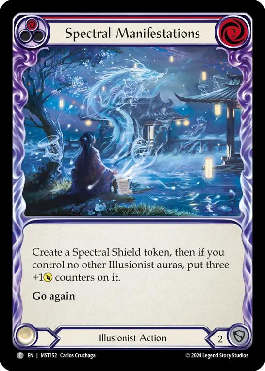 Spectral Manifestations (Red) [MST152] (Part the Mistveil)  Rainbow Foil | Good Games Morley