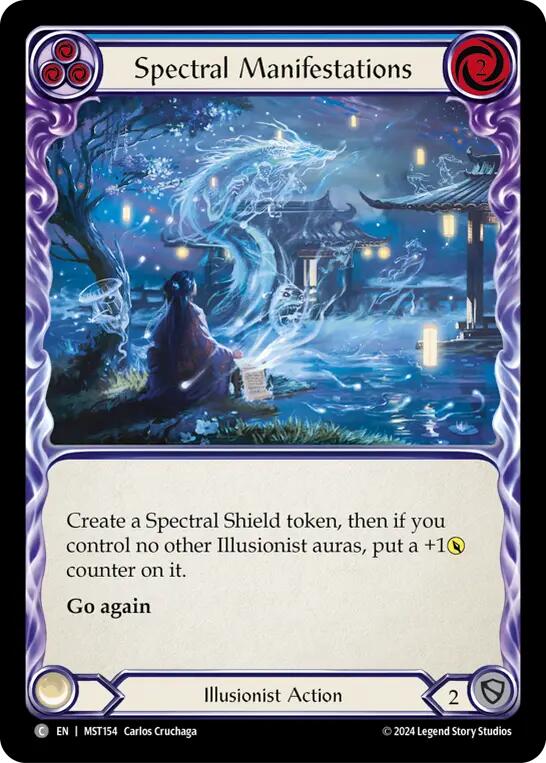 Spectral Manifestations (Blue) [MST154] (Part the Mistveil)  Rainbow Foil | Good Games Morley