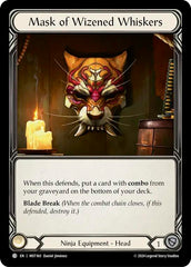 Mask of Wizened Whiskers [MST160] (Part the Mistveil)  Cold Foil | Good Games Morley