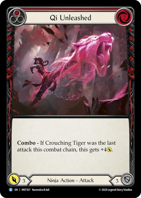 Qi Unleashed (Red) [MST167] (Part the Mistveil) | Good Games Morley