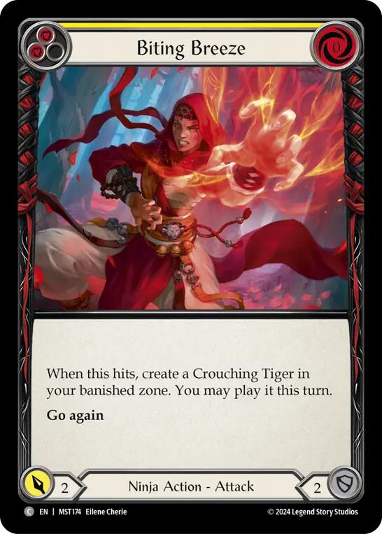 Biting Breeze (Yellow) [MST174] (Part the Mistveil) | Good Games Morley