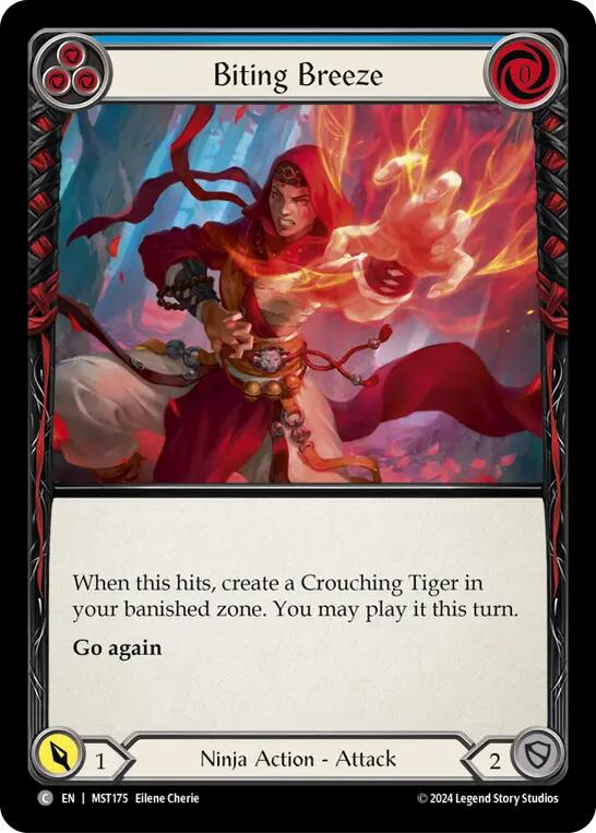 Biting Breeze (Blue) [MST175] (Part the Mistveil) | Good Games Morley