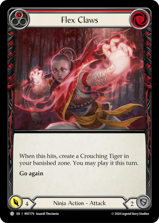 Flex Claws (Red) [MST179] (Part the Mistveil) | Good Games Morley