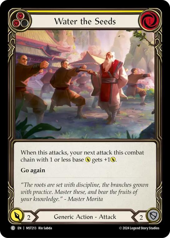Water the Seeds (Yellow) [MST213] (Part the Mistveil) | Good Games Morley