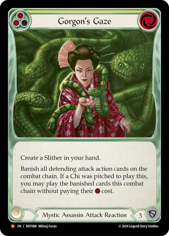 Gorgon's Gaze [MST008] (Part the Mistveil)  Rainbow Foil | Good Games Morley