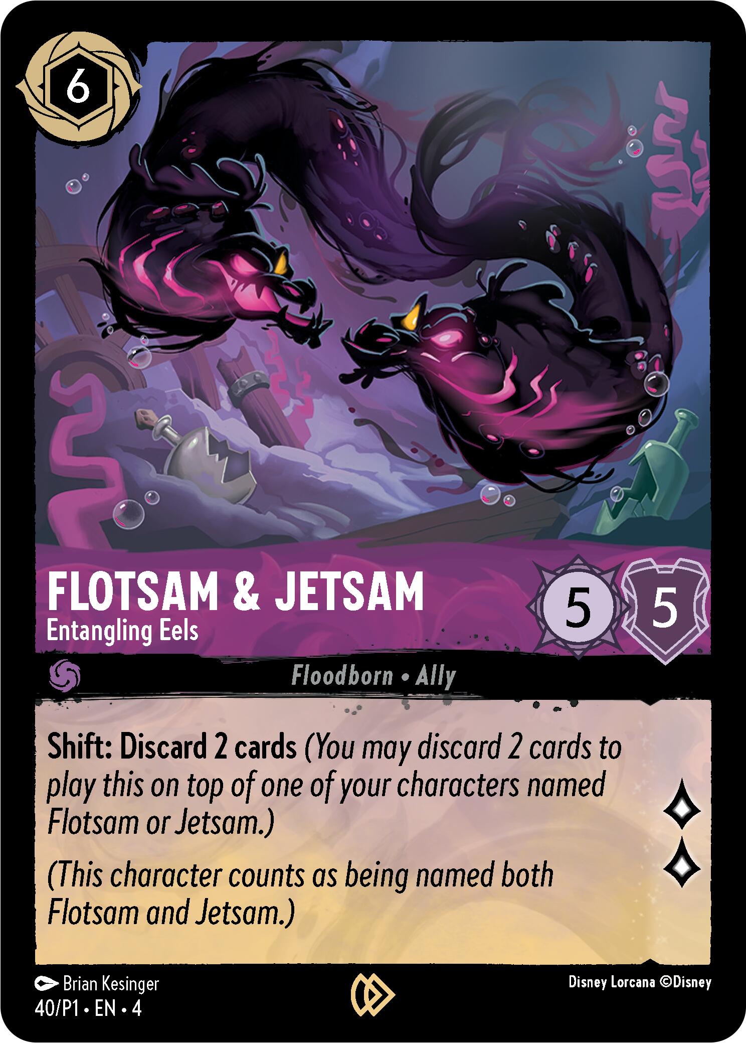 Flotsam & Jetsam - Entangling Eels (40) [Promo Cards] | Good Games Morley