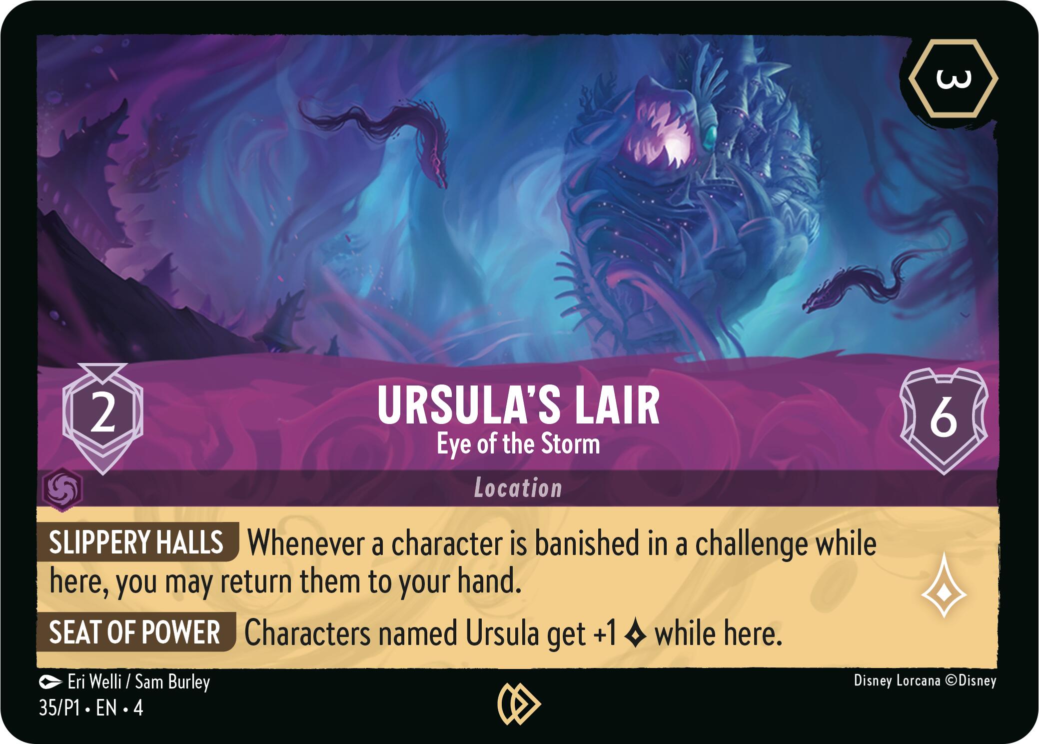 Ursula's Lair - Eye of the Storm (35) [Promo Cards] | Good Games Morley