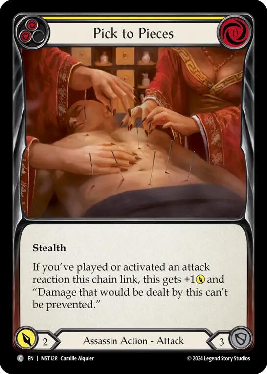 Pick to Pieces (Yellow) [MST128] (Part the Mistveil) | Good Games Morley
