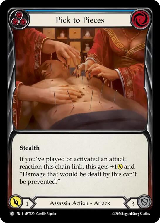Pick to Pieces (Blue) [MST129] (Part the Mistveil) | Good Games Morley